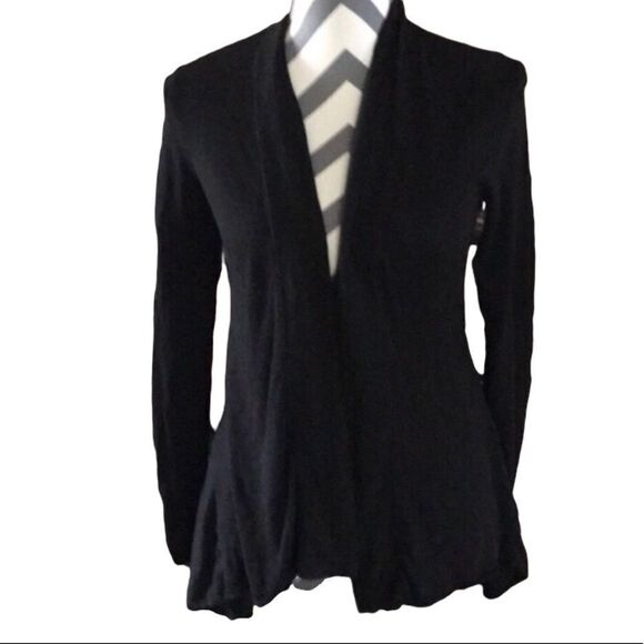 New Directions SMALL Black High-Low Sweater - Picture 1 of 6